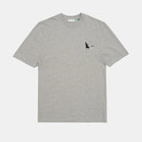 EDMMOND STUDIOS WALKER TSHIRT - GREY MELANGE