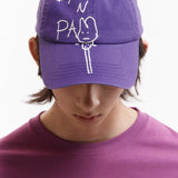 PAM + EYEDRESS BOATY DRAWS CAP - PURPLE