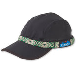 KAVU SYNTHETIC STRAP CAP - BLACK