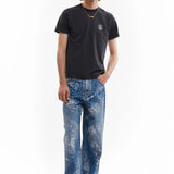 PAM CAMPI NEAT FIT SS TSHIRT - WASHED BLACK