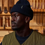 LOWF KANSO BEANIE - INDIGO