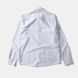 EDMMOND STUDIOS BD STRIPED OXFORD SHIRT - BLUE