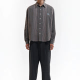 PAM HOLT LS SHIRT - DRAB CHECK