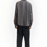 PAM HOLT LS SHIRT - DRAB CHECK