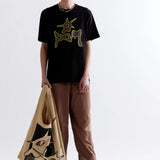 P.A.M COSMOS SPIKE SS TSHIRT - BLACK