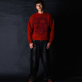 BUZZCUT BASILISK ALPACA KNIT PULLOVER SWEATER