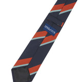 USKEES #4014 REPP TIE - MIDNIGHT BLUE
