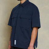 LOWF STRUCTURE SS SHIRT - INKWELL BLUE
