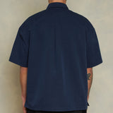 LOWF STRUCTURE SS SHIRT - INKWELL BLUE