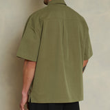 LOWF STRUCTURE SS SHIRT - VINTAGE OLIVE