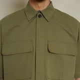 LOWF STRUCTURE SS SHIRT - VINTAGE OLIVE