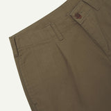 USKEES #5022 BARREL LEG PANTS - DEEP TAUPE