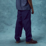 USKEES #5022 BARREL LEG PANTS - DEEP INDIGO