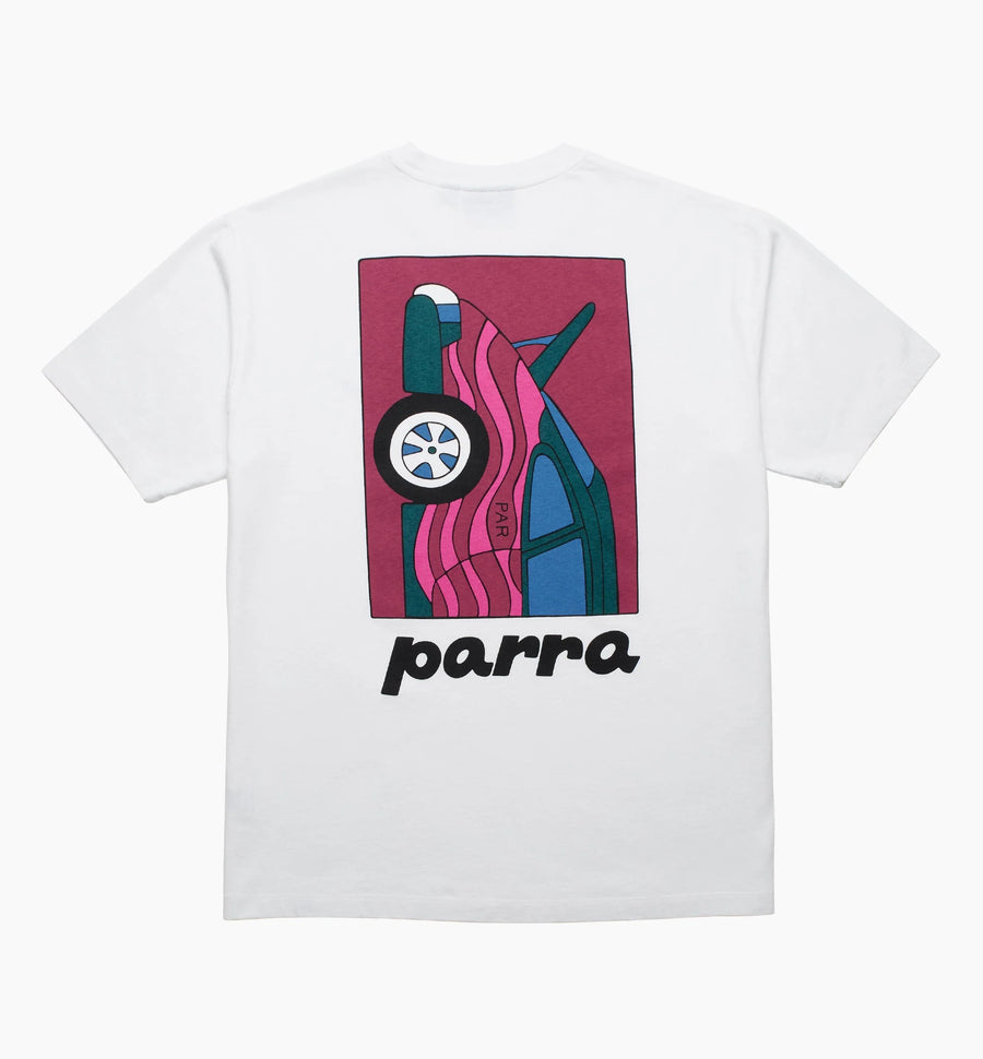 BY PARRA NO PARKING SS TSHIRT - WHITE