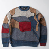 BY PARRA YOUR STREET KNITTED PULLOVER - BLUE