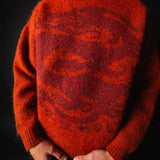 BUZZCUT BASILISK ALPACA KNIT PULLOVER SWEATER