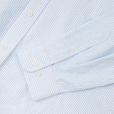 USKEES #6013 ADVANCED OXFORD LS SHIRT - BABY BLUE PINSTRIPE
