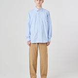 USKEES #6013 ADVANCED OXFORD LS SHIRT - DAYDREAM BLUE