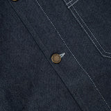CAT WWR RAW DENIM CHORE JACKET - UNWASHED RAW DENIM