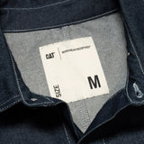 CAT WWR RAW DENIM CHORE JACKET - UNWASHED RAW DENIM