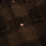 CAT WWR SHERPA OVERSHIRT - SLATE / BROWN / BLACK