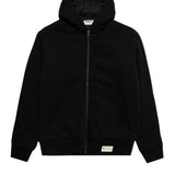 CAT WWR HEAVY WEIGHT PADDED ZIP UP FLEECE HOODIE - BLACK