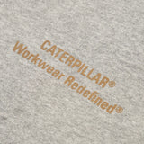 CAT WWR VARSITY RAGLAN CREWNECK SWEATSHIRT - HEATHER GREY