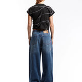 P.A.M ALTO DENIM JEANS - LIGHT INDIGO BLUE