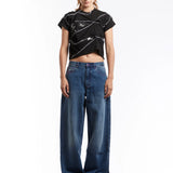 P.A.M ALTO DENIM JEANS - LIGHT INDIGO BLUE