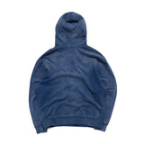 THE CAR COMPANY TCC AGED PULLOVER HOODIE - NAVY WASHED