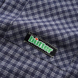BUTTER ACE PLAID LS SHIRT - NAVY