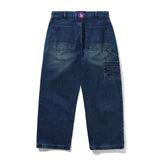 BUTTER " ALEKA LANG COLLECTION CARPENTER DENIM PANT - DARK INDIGO WASH