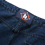 BUTTER " ALEKA LANG COLLECTION CARPENTER DENIM PANT - DARK INDIGO WASH