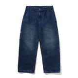 BUTTER " ALEKA LANG COLLECTION CARPENTER DENIM PANT - DARK INDIGO WASH