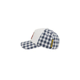 ALFRED'S APT ARCH CHECK CAP - BLUE / WHITE
