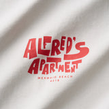 ALFRED'S APT OG SS TSHIRT - COCONUT