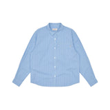 ALFRED'S APT HIGHWAY BUTTON DOWN SHIRT - BLUE / WHITE