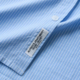 ALFRED'S APT HIGHWAY BUTTON DOWN SHIRT - BLUE / WHITE