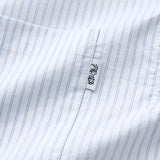 ALFRED'S APT HIGHWAY BUTTON DOWN SHIRT - WHITE / BLUE