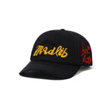 BUTTER + MADLIB ALIAS 6 PANEL CAP - BLACK