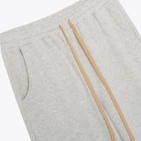 SEVA MONT 3/4 LEG FLEECE SHORT - ASH GREY