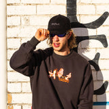 BUZZCUT FELIX CAP - BLACK