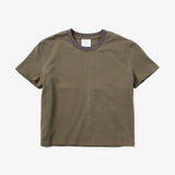 CANDICE RUCKERS BABY SS TSHIRT - OLIVE