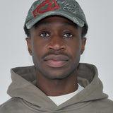 CANDICE FRIENDSHIP CLUB CAP - MOSS GREY
