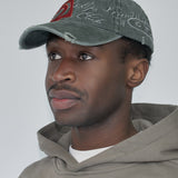 CANDICE FRIENDSHIP CLUB CAP - MOSS GREY