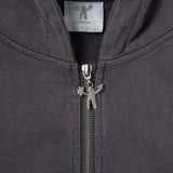 CANDICE EDWARD ZIP HOODIE - MIDNIGHT