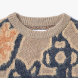 CANDICE DESIRE MOHAIR SWEATER - TAN