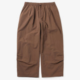 CANDICE AIR NYLON PANTS - BROWN