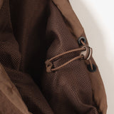 CANDICE AIR NYLON PANTS - BROWN