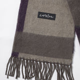 CANDICE DESIRE SCARF - GREY . PURPLE